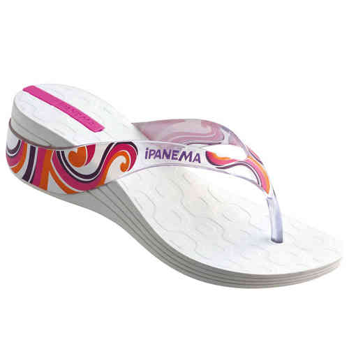 Ipanema Shine Sandale Fem - weiß/durchsichtig