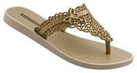 Ipanema and Gisele Bundchen sandals in gold