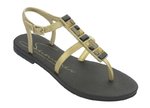 Ipanema Gisele Bundchen Kids sandals - black/gold